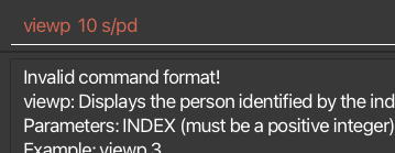 InvalidCommandFormat